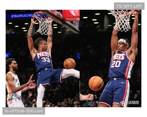 篮网中锋克拉克斯顿场均12.1分9.3篮板，吃饼效率联盟前列